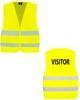Korntex KX010V Safety Vest Passau - Visitor - Signal Yellow - M/L - thumbnail