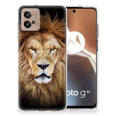 Motorola Moto G32 | TPU Hoesje | Leeuw