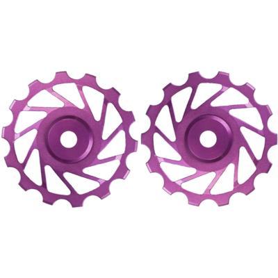 Novaride - Keramische Derailleur Wieltjes MTB 14T Paars