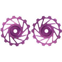 Novaride - Keramische Derailleur Wieltjes MTB 14T Paars - thumbnail