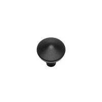 Meubelknop ø 30 mm mat zwart - thumbnail