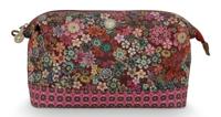 Pip Studio Pip Studio Cooper Cosmetic Purse Large Tutti i Fiori Pink 26x18x12cm - thumbnail