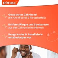 Elmex Gewaxte Flosdraad 50m - thumbnail