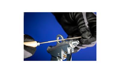 PFERD TOOLS 11256102 Sleutelvijl rond kap 2 inclusief vijlheft voor fijne vijlwerkzaamheden Lengte 100 mm 1 stuk(s)