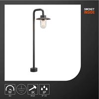 SLV 1000822 MOLAT Staande buitenlamp Energielabel: E (A - G) E27 60 W Antraciet - thumbnail