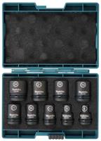 Makita Krachtdoppenset 1/2" Vierkant | kort | 9-delig - E-16564 - thumbnail