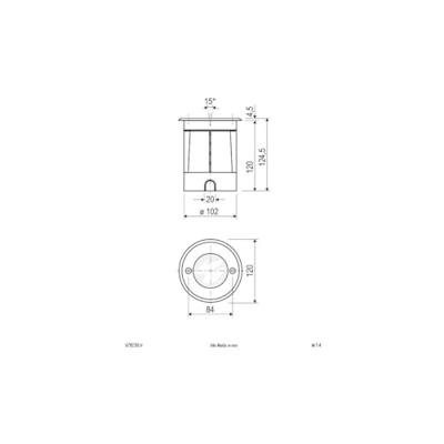 EVN EVN Lichttechnik 679235EV Vloerinbouwlamp GU10 Hoogvoltage halogeenlamp RVS EVN EVN Lichttechnik 679235EV Vloerinbouwlamp GU10 Hoogvoltage halogeenlamp RVS