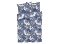 LIVARNO home Satijnen dekbedovertrek 200 x 200 cm (Vogel) - thumbnail
