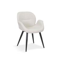 Stoel Tina Beige - Set van 2 - thumbnail