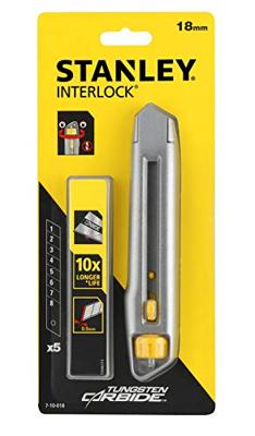 STANLEY 7-10-018 Cutter interlock 18 mm Carbide-klingen 1 stuk(s)
