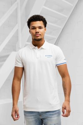 Iceberg Basic Polo Heren Wit - Maat S - Kleur: WitBlauw | Soccerfanshop