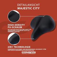 CONTEC zadel "majestic" ct saddle majestic 275 x 284mm - thumbnail