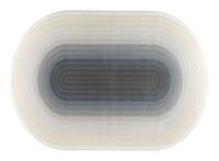 Zuiver Ovaal Vloerkleed 'Olympic' 200 x 290cm, kleur Blauw - thumbnail