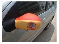 Spaanse Vlag Zijspiegelhoesjes (2stuks) - thumbnail