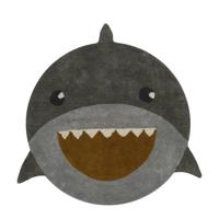 Tapis Petit Shark haai vloerkleed kindervloerkleed Ø110 - thumbnail
