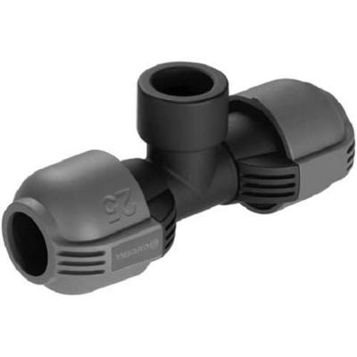 GARDENA Sprinklersysteem 02790-20 T-stuk 24,2 mm (3/4) binnendraad GARDENA Sprinklersysteem 02790-20 T-stuk 24,2 mm (3/4) binnendraad