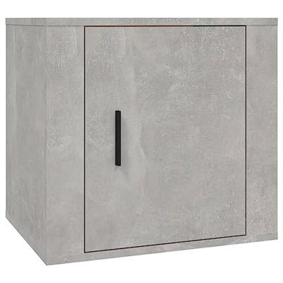 Nachtkastjes 2 st 50x39x47 cm betongrijs