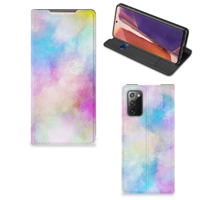 Bookcase Samsung Galaxy Note20 Watercolor Light Bookcase Samsung Galaxy Note20 Watercolor Light