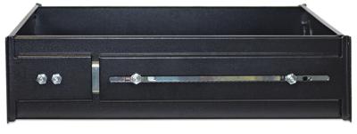 Intellinet 714938 19 inch Schuiflade voor patchkast 2 HE Geschikt voor kastdiepte: vanaf 450 mm Zwart (RAL 9005)