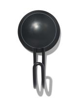 HEMA Handdoekhaak met zuignap zwart (zwart) - thumbnail