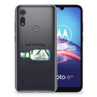 Motorola Moto E6s Telefoonhoesje met Naam Boho Bottle - thumbnail