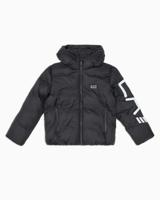 EA7 Emporio Armani Polar Logo Winterjas Kids Zwart - Maat 140 - Kleur: Zwart | Soccerfanshop - thumbnail