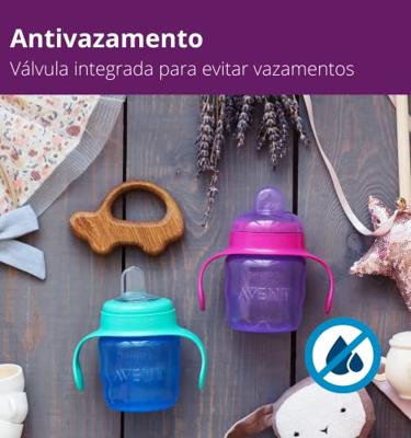 Philips Avent Lekvrije Beker Blauw 200ml