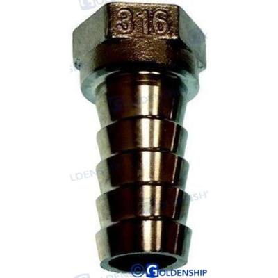 GS30517 - 1-1/2" - 45" RVS VROUWELIJKE AANSLUITING