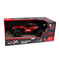 Auto met afstandsbediening - TURBO CHALLENGE - RX Car 89 093721 - Rood - 1/12 - Inclusief oplaadbare batterij en batterijen - Metaal - thumbnail