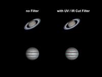 Planetair UV + IR-Cut Filter voor BRESSER CMOS-camera's - thumbnail