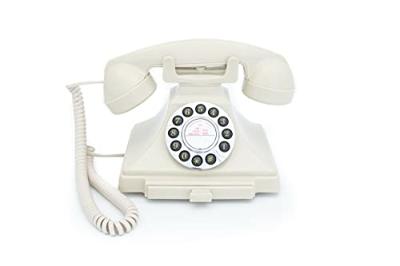 GPO GPOCARRPBIV Carrington Classic Desk Telephone Push Button Ivory
