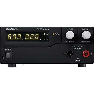 VOLTCRAFT DPPS-60-10 Labvoeding, regelbaar 1 - 60 V/DC 0 - 10 A 600 W USB Programmeerbaar Aantal uitgangen: 1 x VOLTCRAFT DPPS-60-10 Labvoeding, regelbaar 1 - 60 V/DC 0 - 10 A 600 W USB Programmeerbaar Aantal uitgangen: 1 x