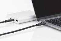 Digitus USB-kabel USB 3.2 Gen1 USB-C stekker, USB-C stekker 1.00 m Zwart Afgeschermd (dubbel) AK-300139-010-S - thumbnail