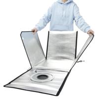 Hama ToGo Opvouwbare Mini Fotostudio + LED-Ringlamp 50x50 cm Zwart/Wit - thumbnail