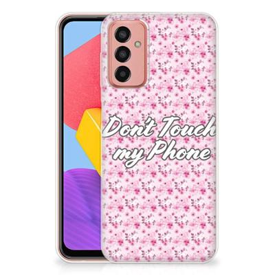 Samsung Galaxy M13 | M23 Silicone-hoesje Flowers Pink DTMP