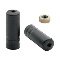 Elvedes kabelhoedje 4,3mm PVC zwart sealed (100st) - thumbnail