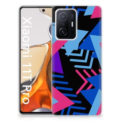 Xiaomi 11T | 11T Pro | TPU Hoesje | Funky Triangle Xiaomi 11T | 11T Pro | TPU Hoesje | Funky Triangle