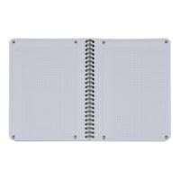 Spiraalblok oxf touch a5 ruit 5mm 140pag 80gr zw | 5 stuks - thumbnail