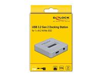 DeLOCK M.2 Docking Station voor M.2 NVMe PCIe SSD dockingstation - thumbnail