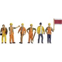 NOCH 36277 N Spoorwegarbeiders figuren Geverfd, Staand - thumbnail