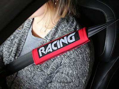 Eufab Racing red 28208 Riemkussen Geschikt voor (automerken): Universal 22 mm x 7 cm x 3 cm Eufab Racing red 28208 Riemkussen Geschikt voor (automerken): Universal 22 mm x 7 cm x 3 cm