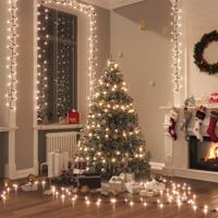 VidaXL Lichtslinger compact met 400 led&apos;s warmwit 13 m pvc - thumbnail