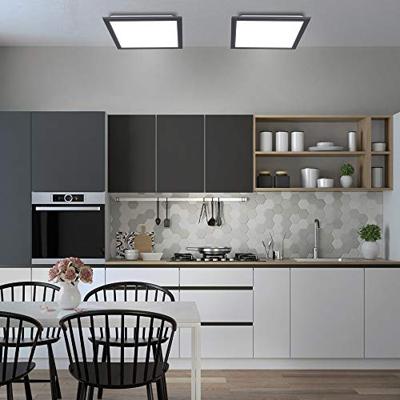 Just Light 14754-18 FLAT LED-plafondlamp LED 18 W Zwart Just Light 14754-18 FLAT LED-plafondlamp LED 18 W Zwart