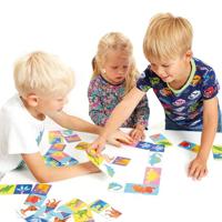 Banana Panda - laten we dino domino spelen - thumbnail