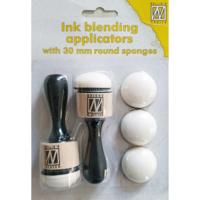 Nellie's Choice • ink blending applicators with 30mm round sponges - thumbnail