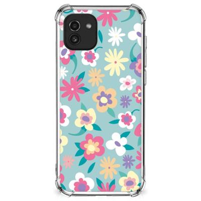 Samsung Galaxy A03 Case Flower Power Samsung Galaxy A03 Case Flower Power