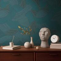 AS Creation French Affair - Blauw - Hal - 399353 - thumbnail