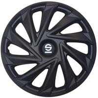 SPARCO wieldoppen varese 14 inch zwart - 4 stuks - thumbnail