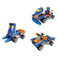 Bouwset Voertuigen 3in1, 124dlg - thumbnail