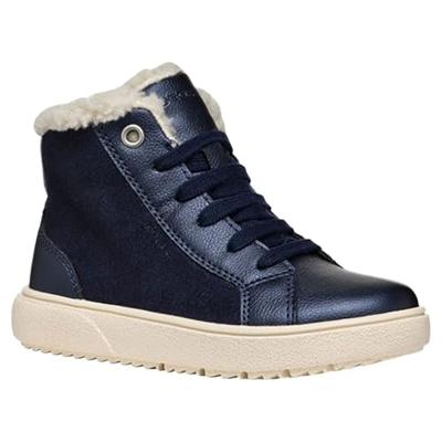 Hoge sneakers met voering J Theleven Girl GEOX® marineblauw